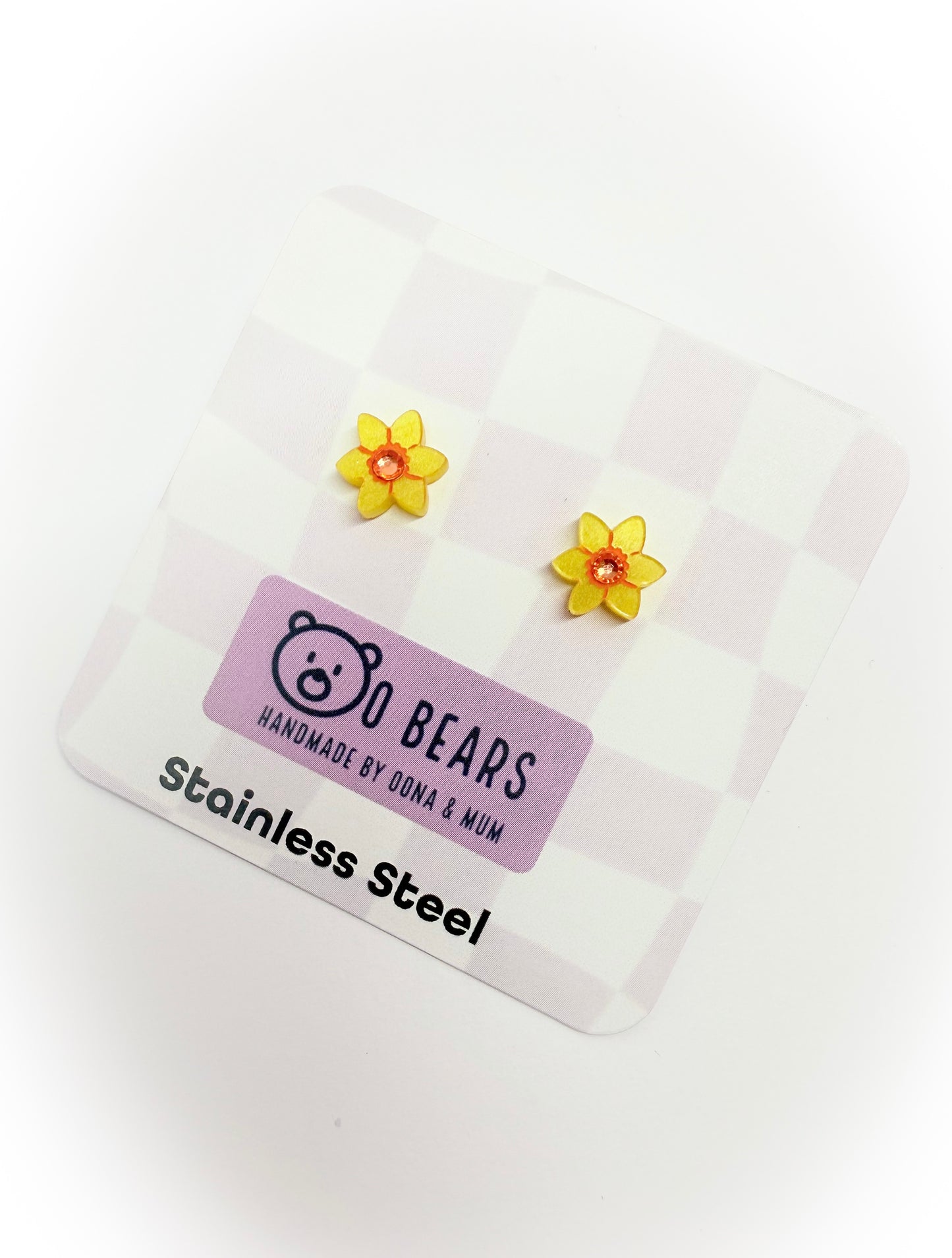Daffodil Studs