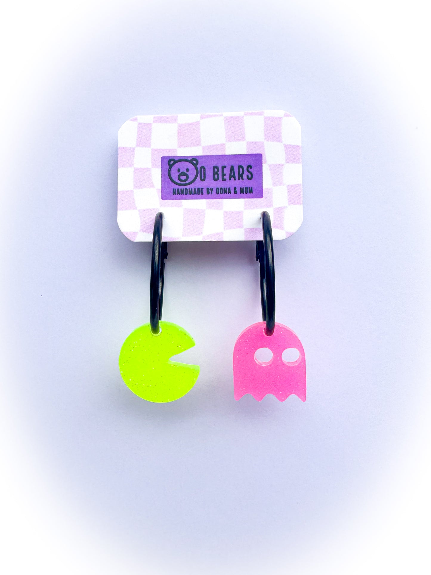 Retro Hoops Glow In Dark