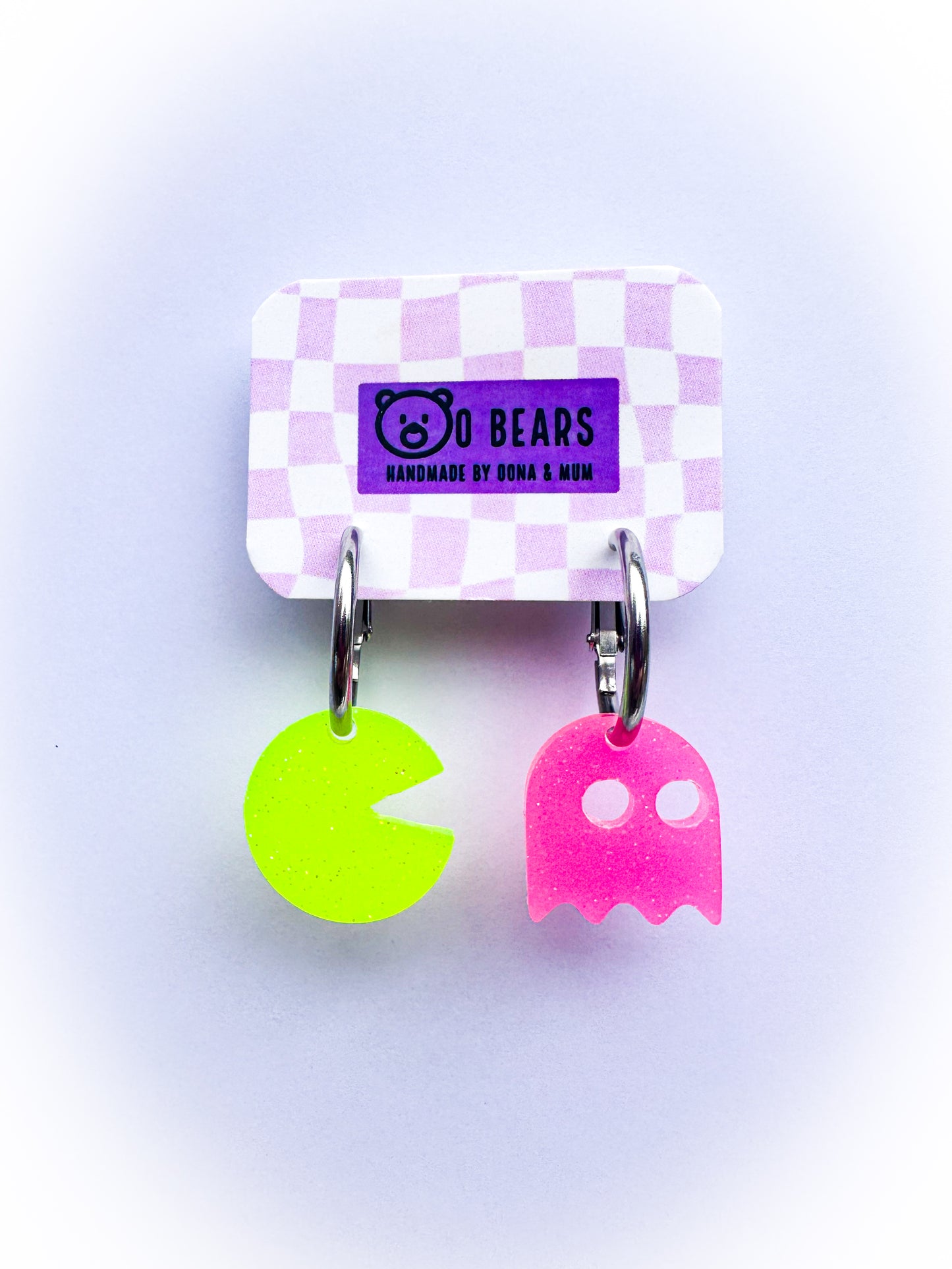 Retro Hoops Glow In Dark