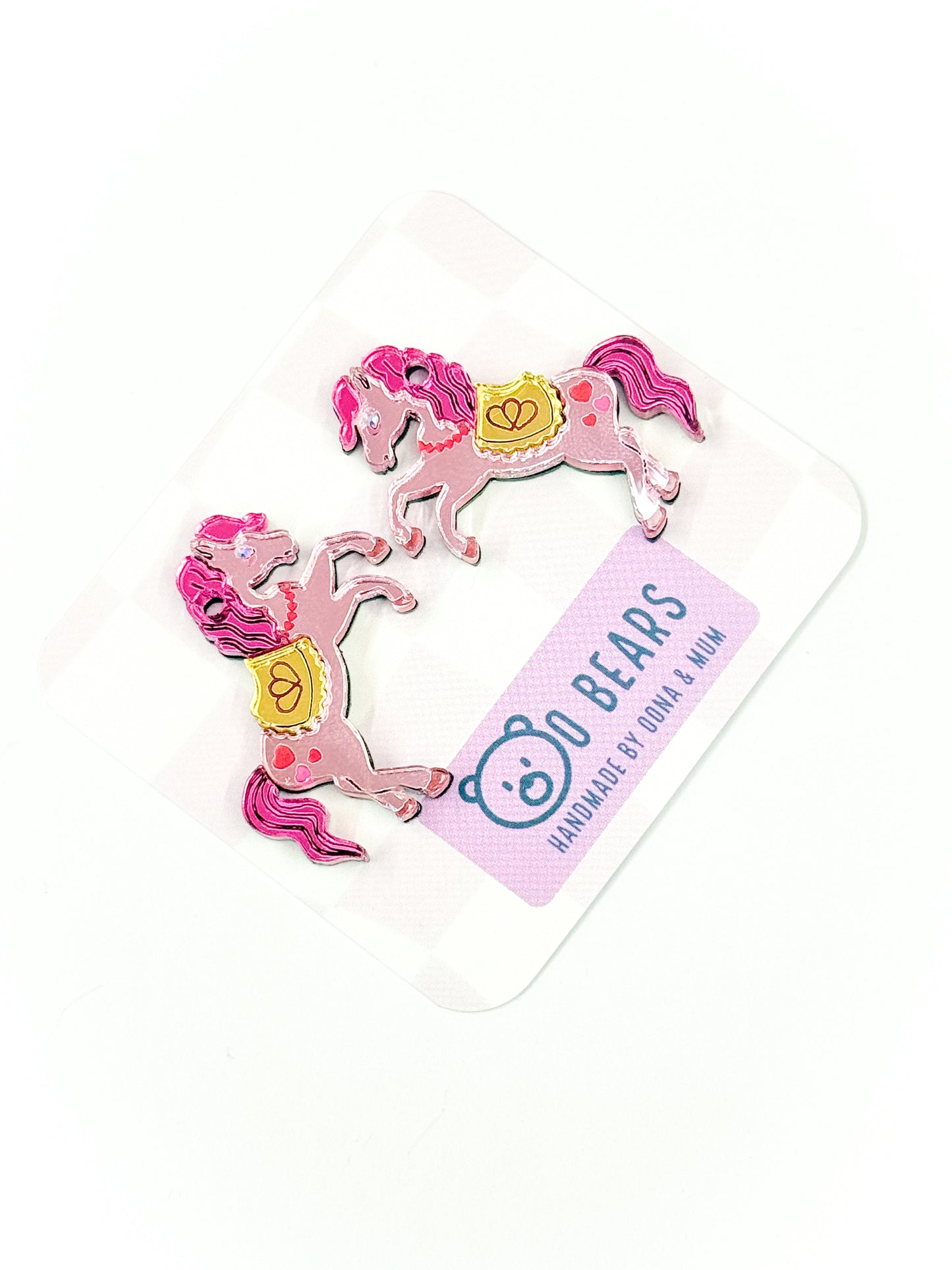 Pink Pony Hoops