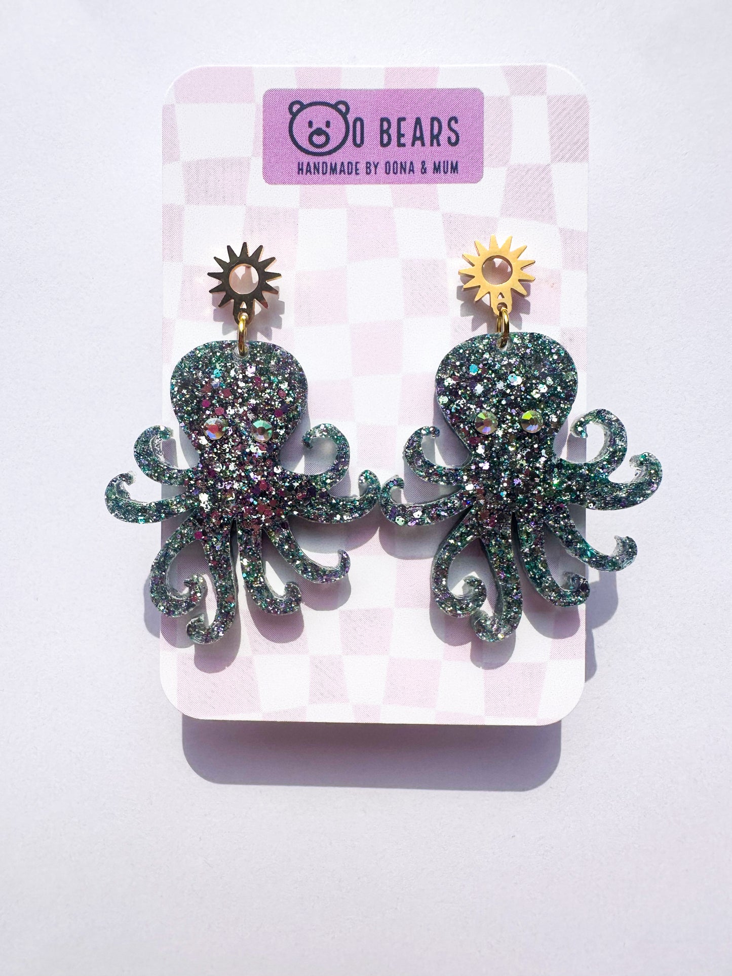 Octopus Earrings