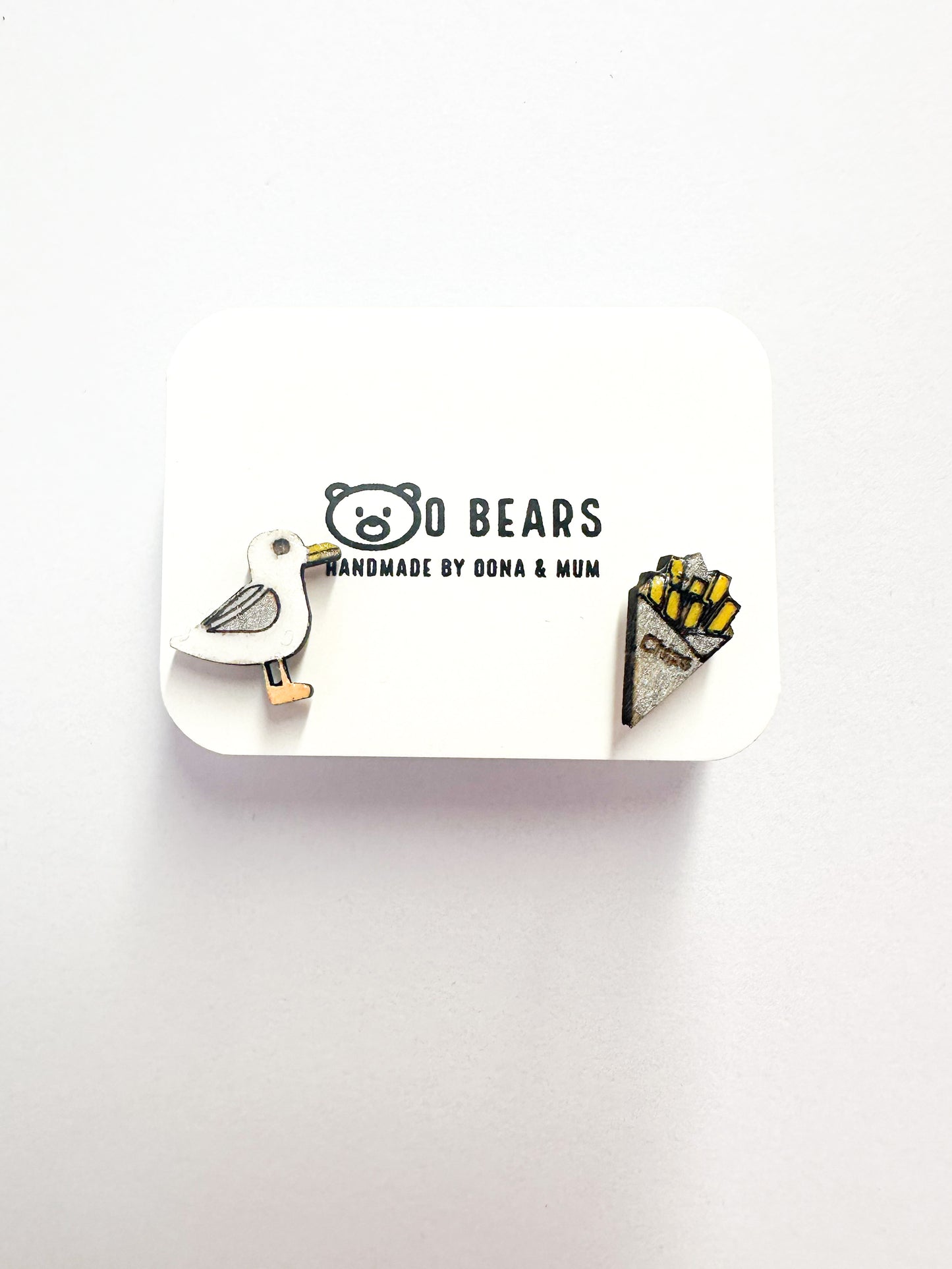 Mini Steven & Chips Studs