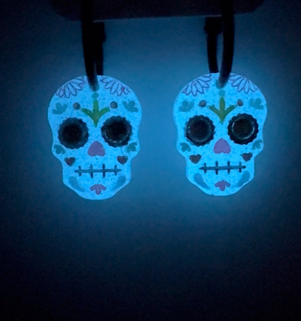 Sugar Skulls Glow in the dark