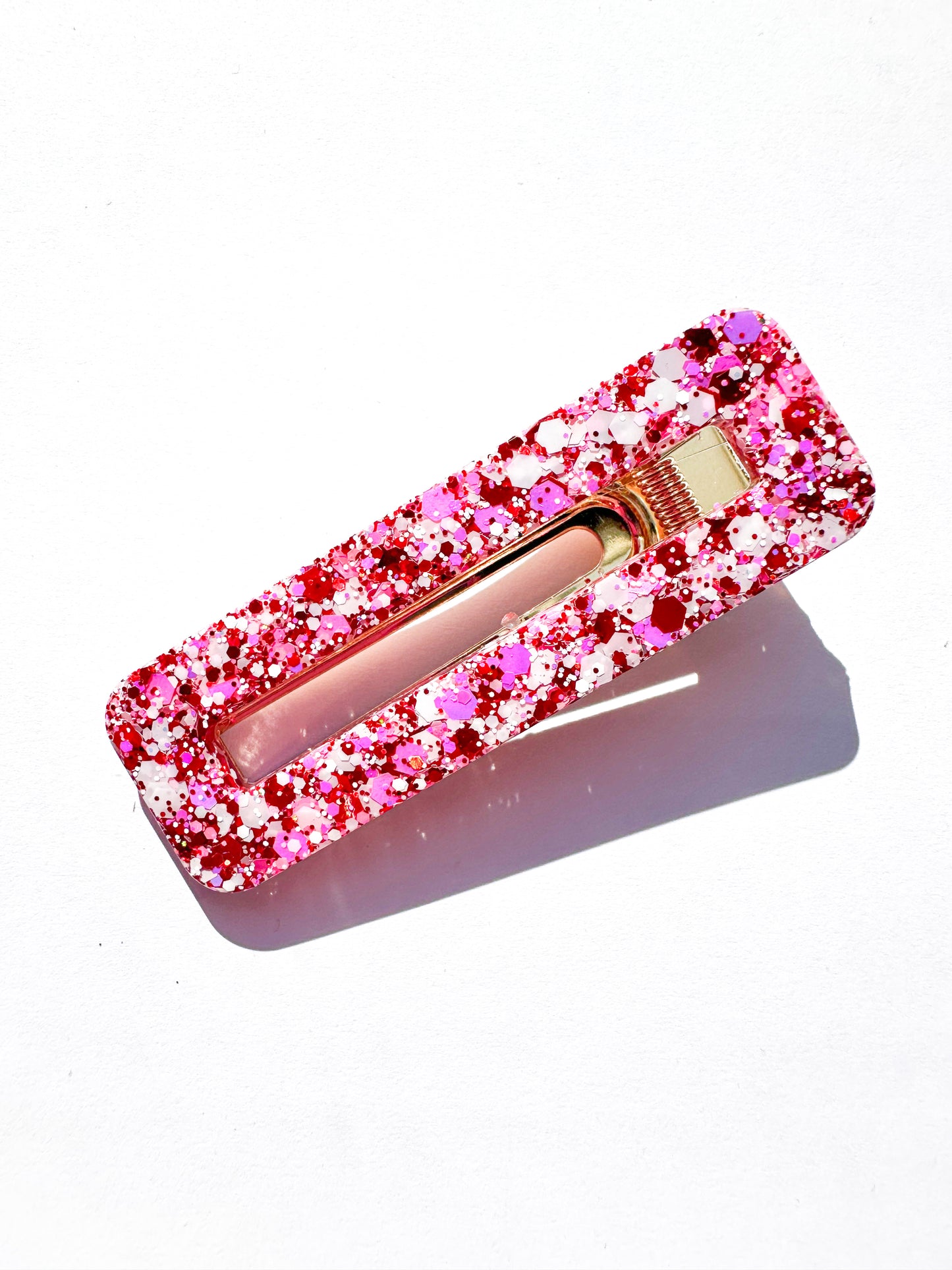 Pink Glitz Hairclips