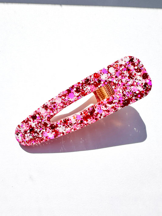 Pink Glitz Hairclips