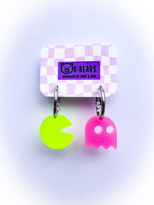 Retro Hoops Glow In Dark