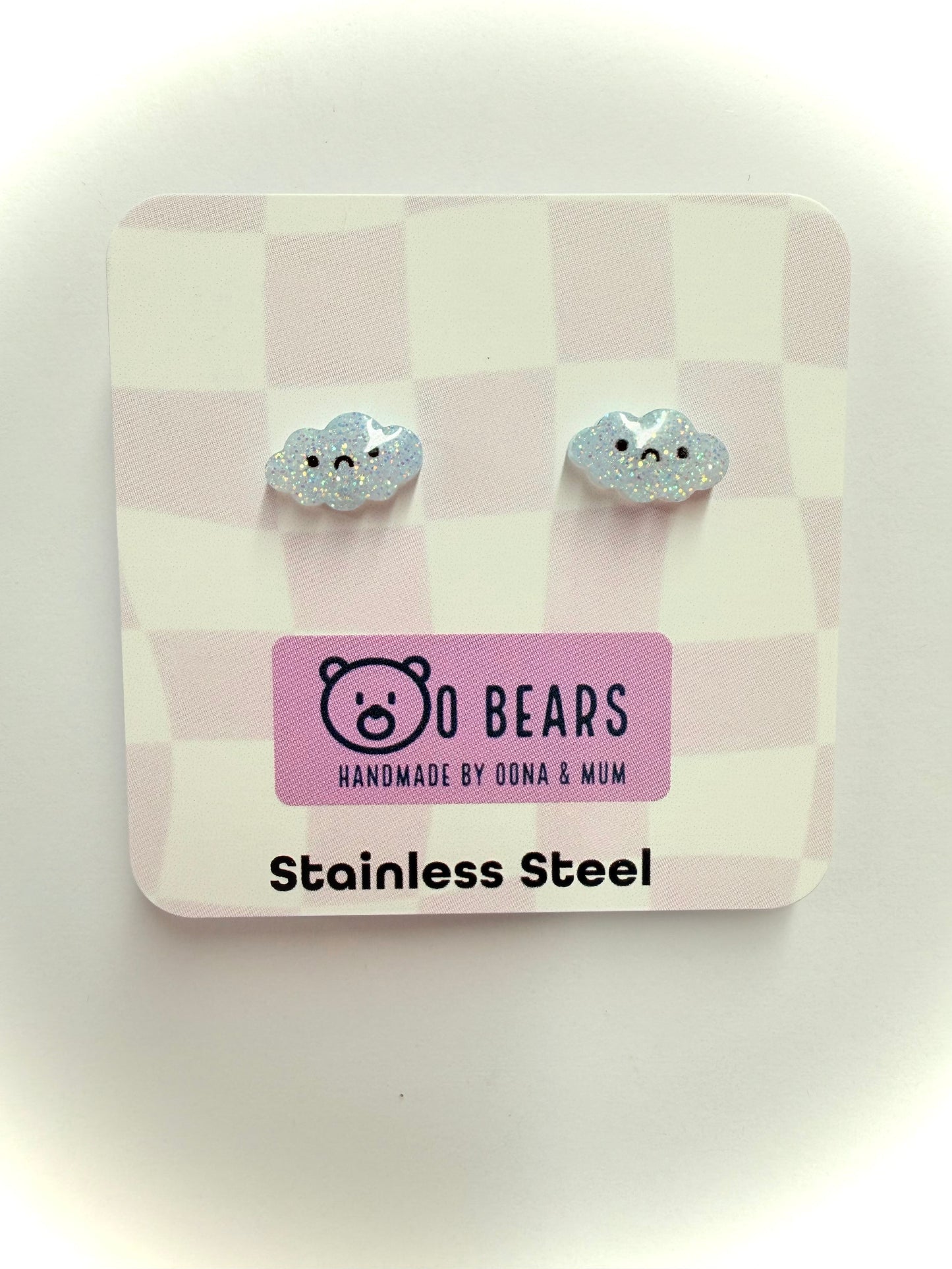 Cloud Studs Colour Changing