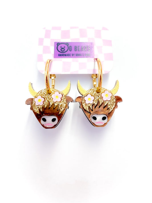 Highland Cow Hoops