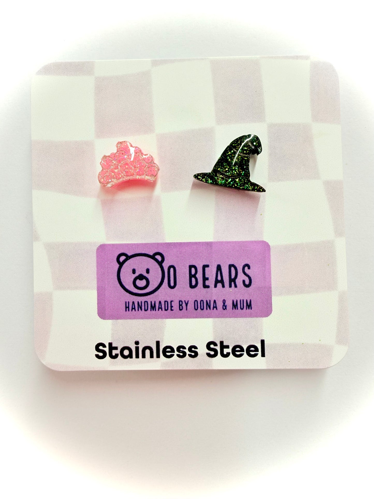 Bubble Crown & Hat Studs