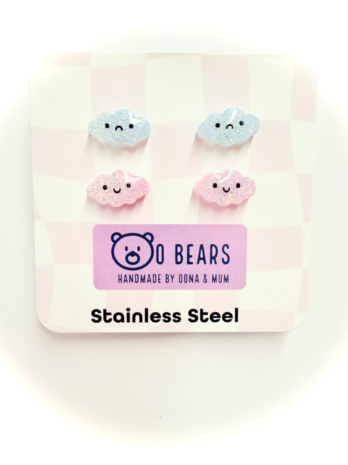 Cloud Studs Colour Changing