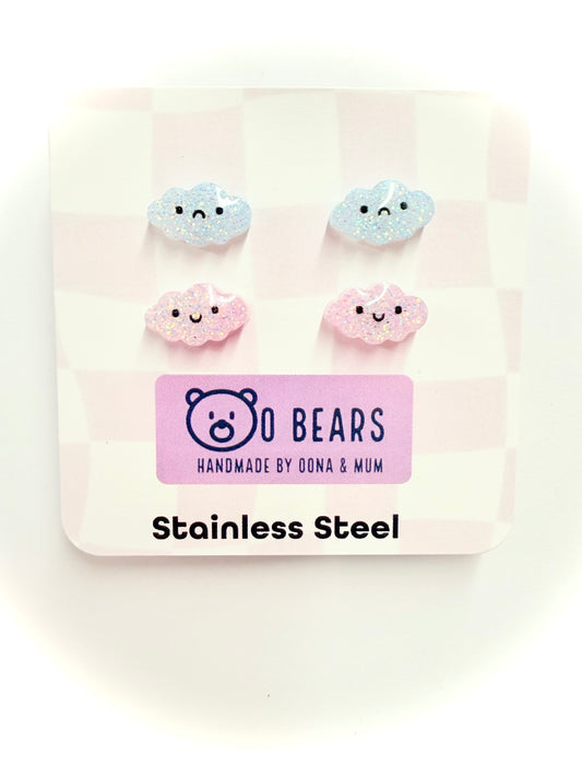 Cloud Studs Colour Changing