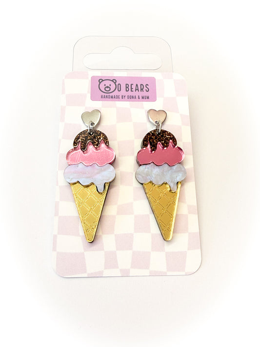 Ice Cream Earrings