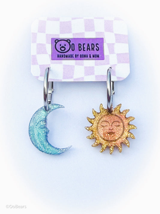 Sun & Moon Hoops