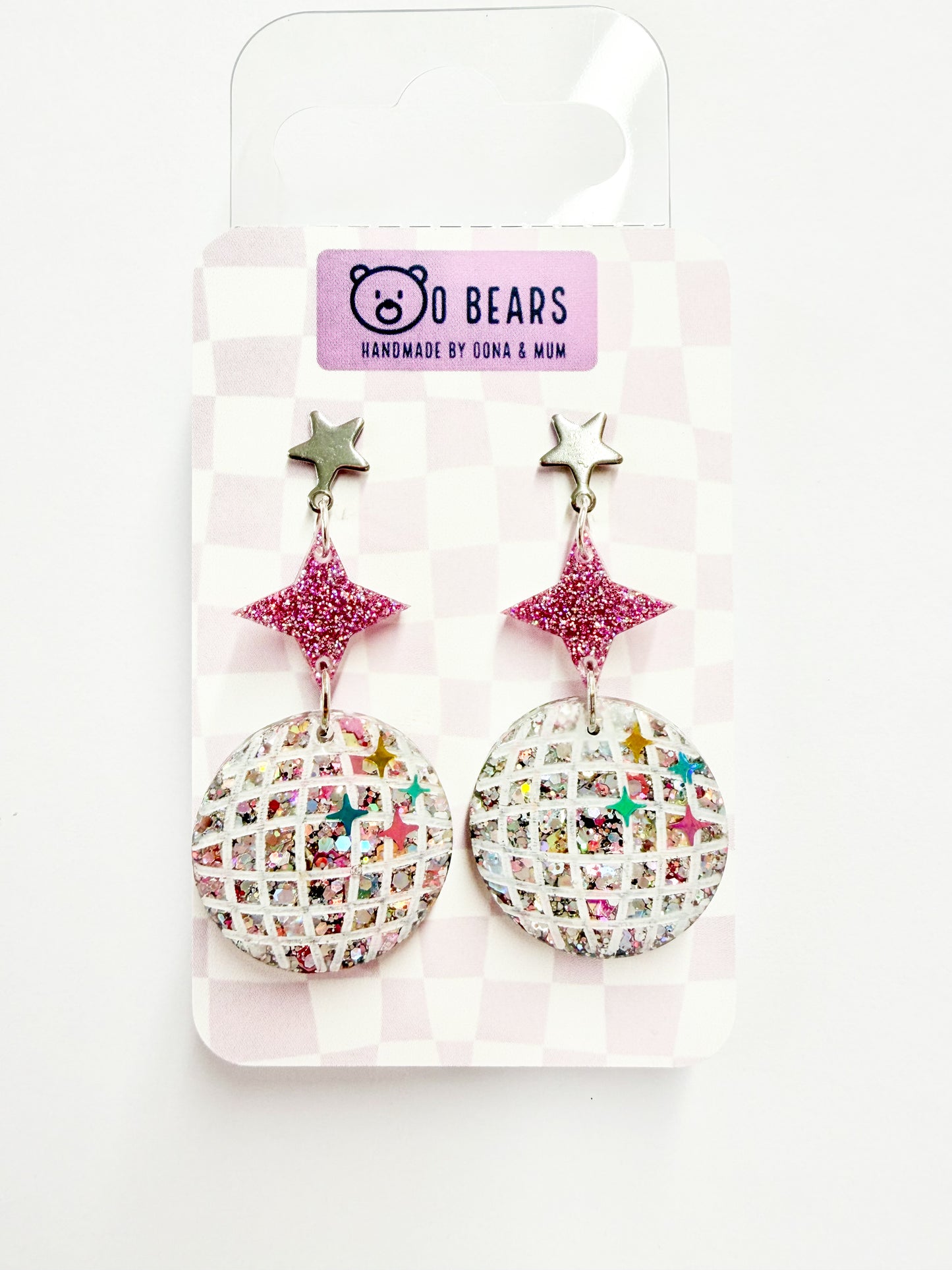 Disco Ball Earrings