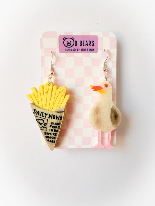 Steven Seagulls earrings