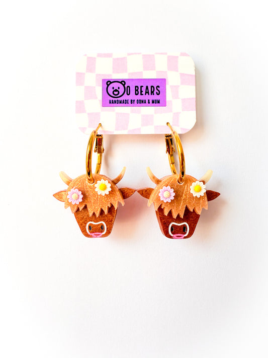 Highland Cow Hoops