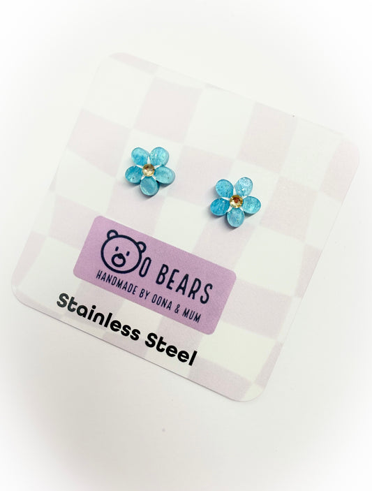 Forget Me Not Studs