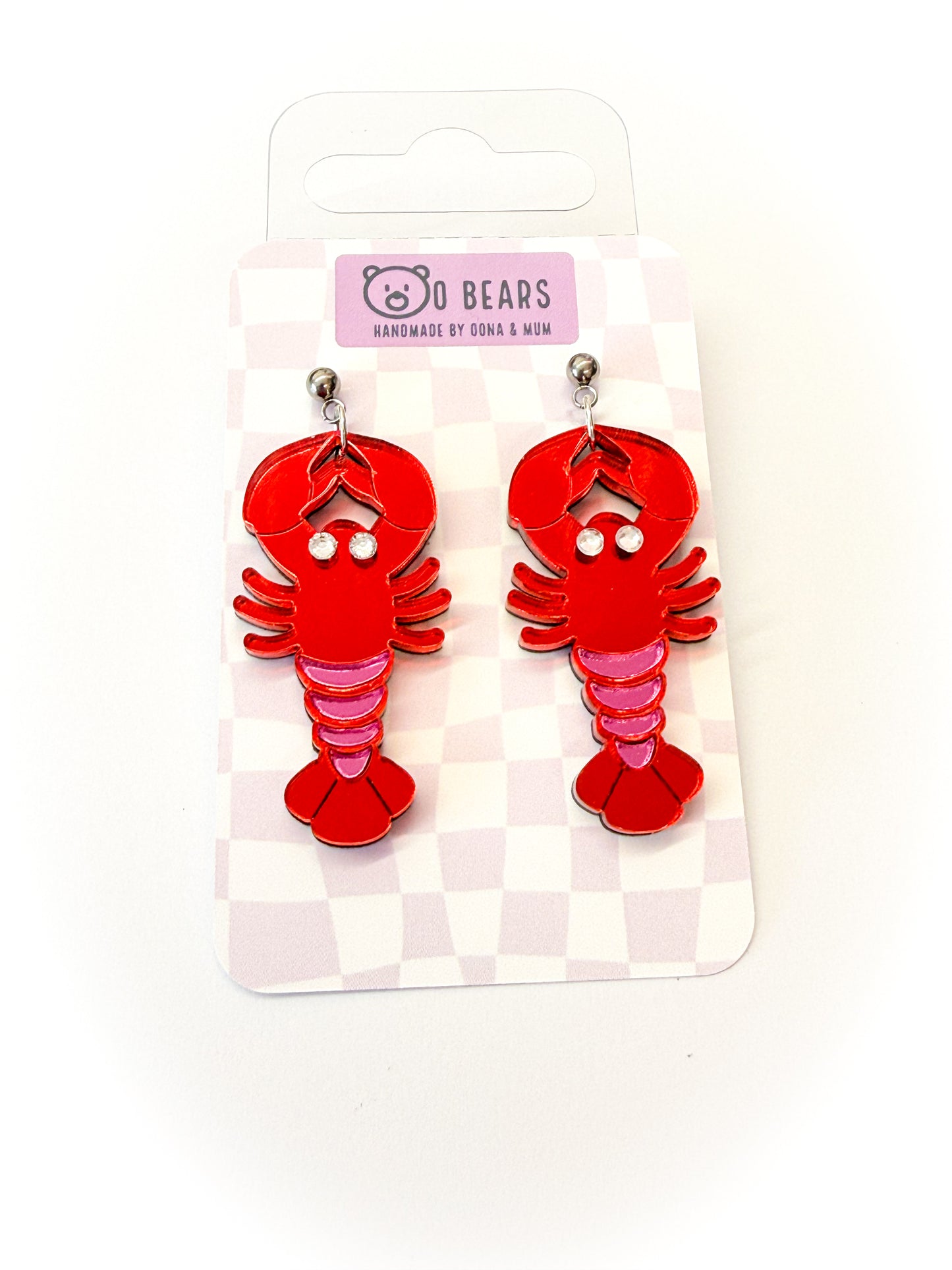 Lobster Earrings